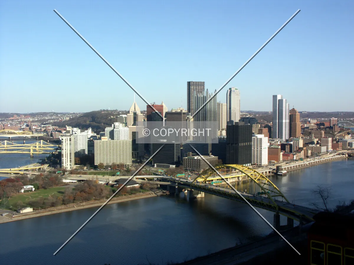 Looking north from Duquesne Incline
