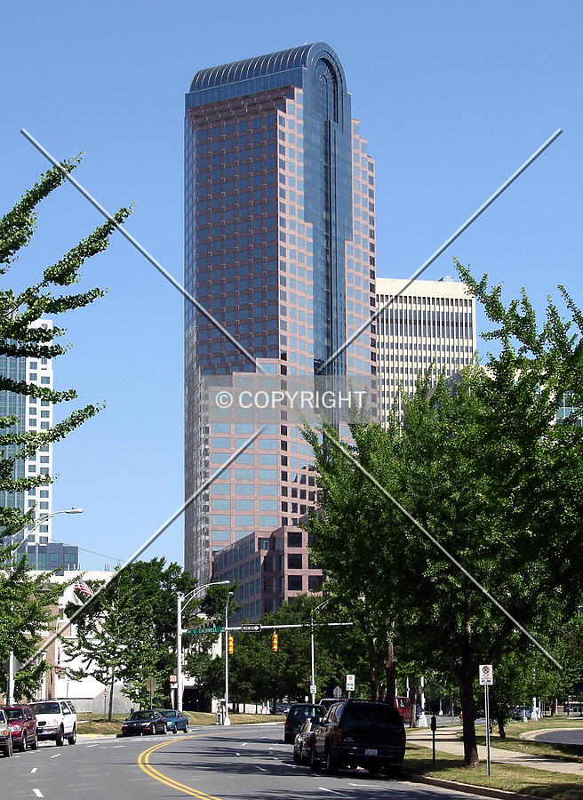 Looking west from East 2nd Street