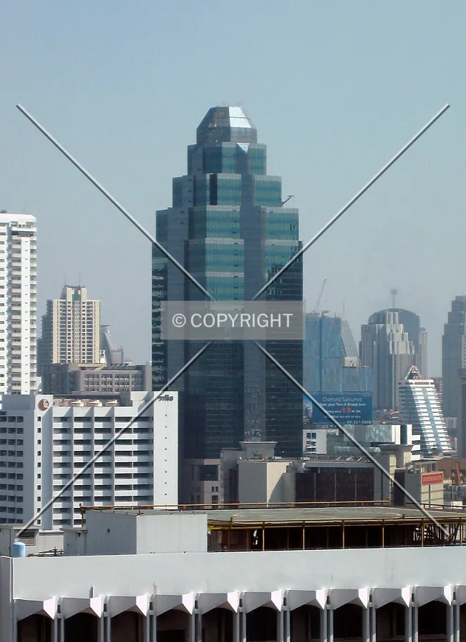 View from the lobby of the Baiyoke Sky Hotel