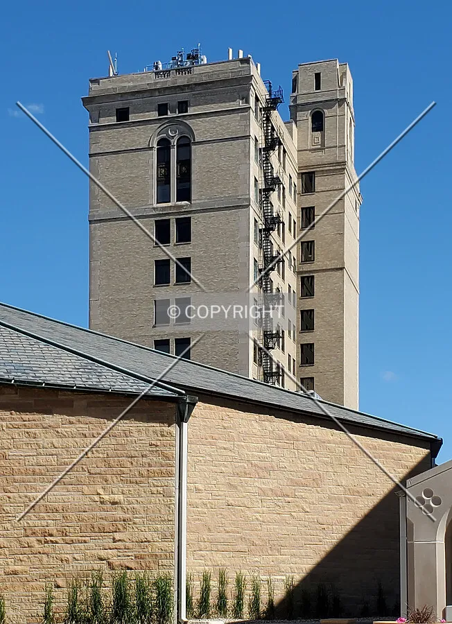 Southeast view; May 30, 2020