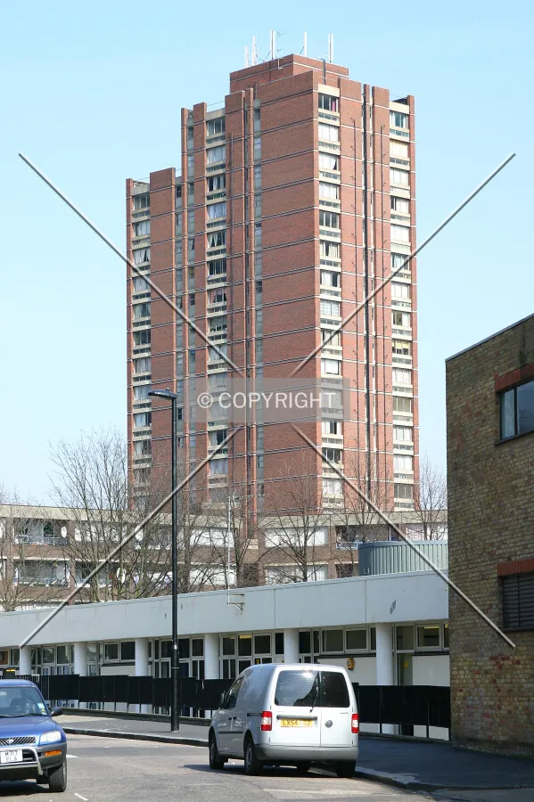 View northeast from Crogsland Road