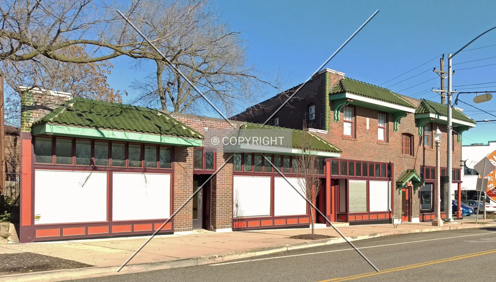 View from the southwest; December 16, 2015