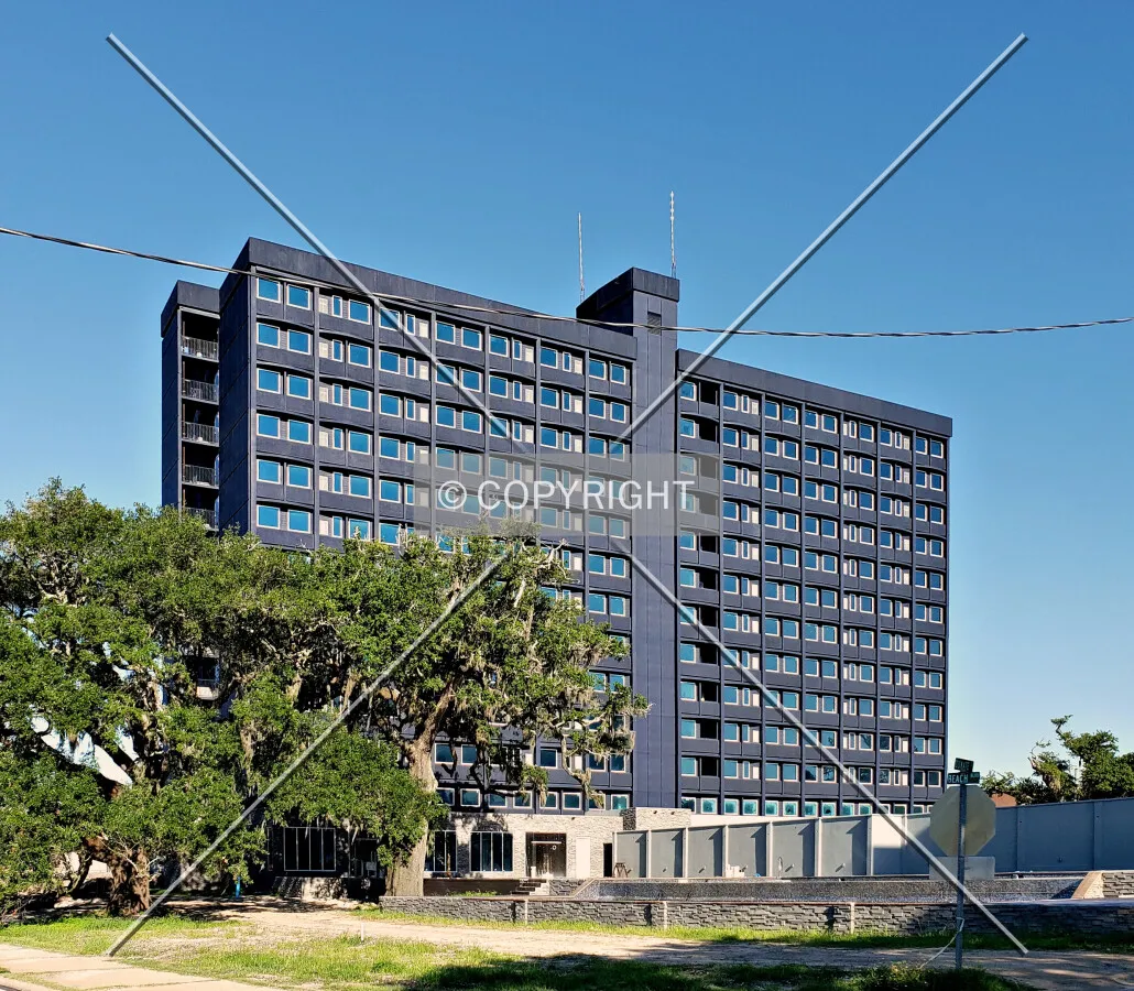 View from the southeast; August 31, 2019
