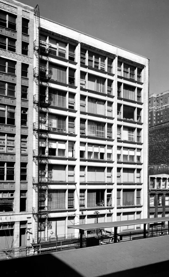 Vintage view from the southeat dated 1 August, 1963