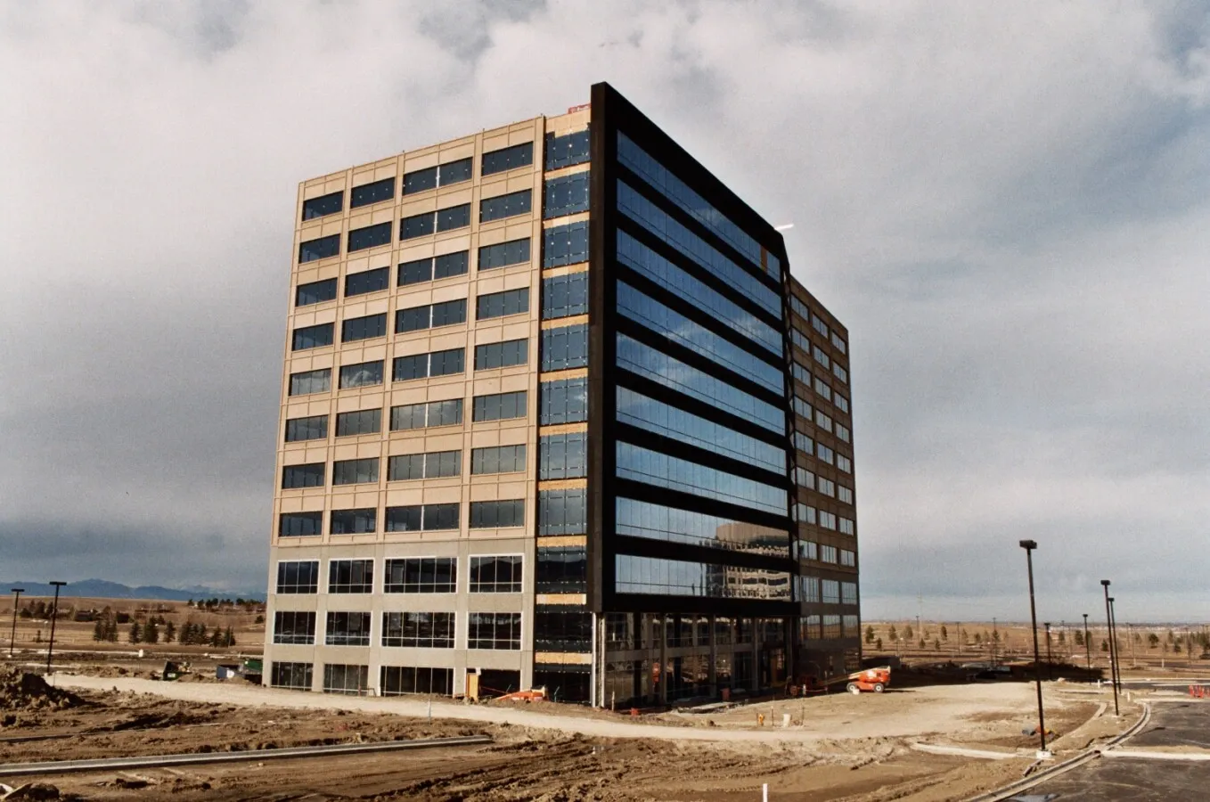 View from the southeast