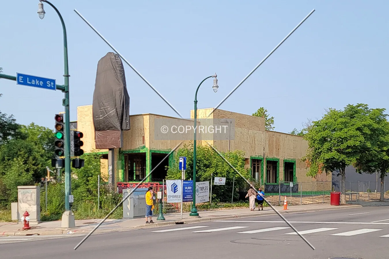From the northeast; July 3, 2021