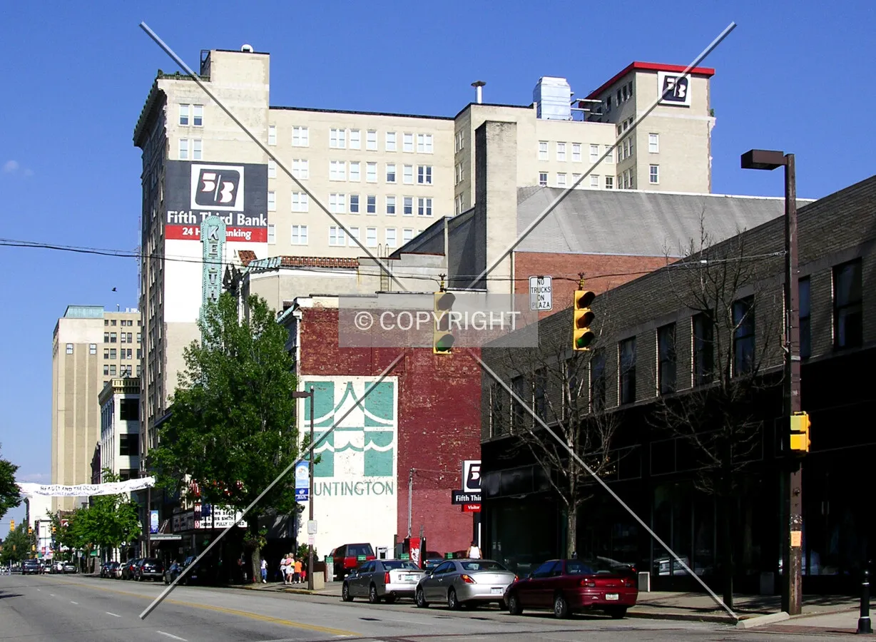 Looking east from 4th Avenue