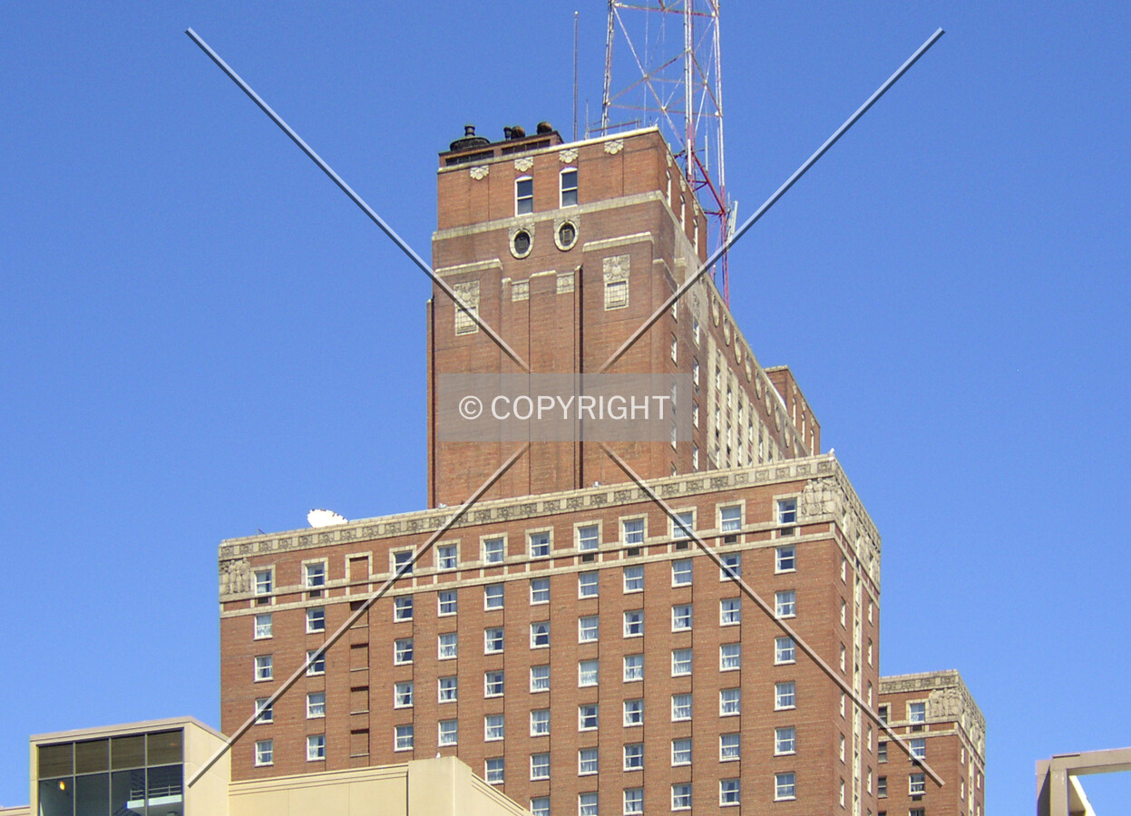 Upper floors from West Michigan Street to the southeast