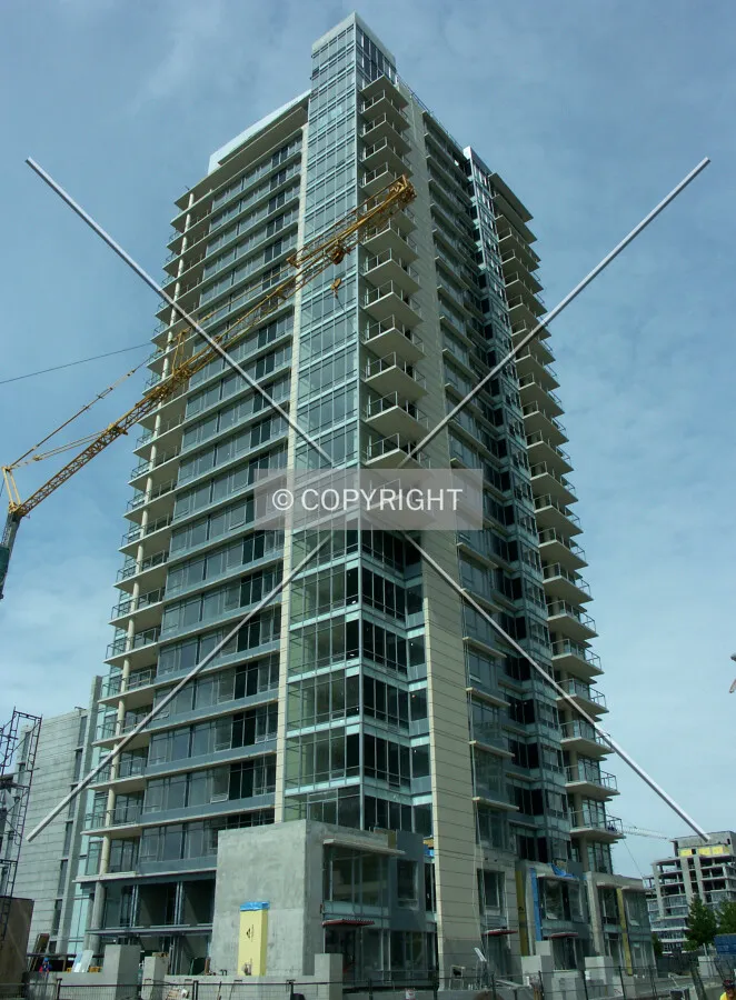 Nearing completion. northeast corner