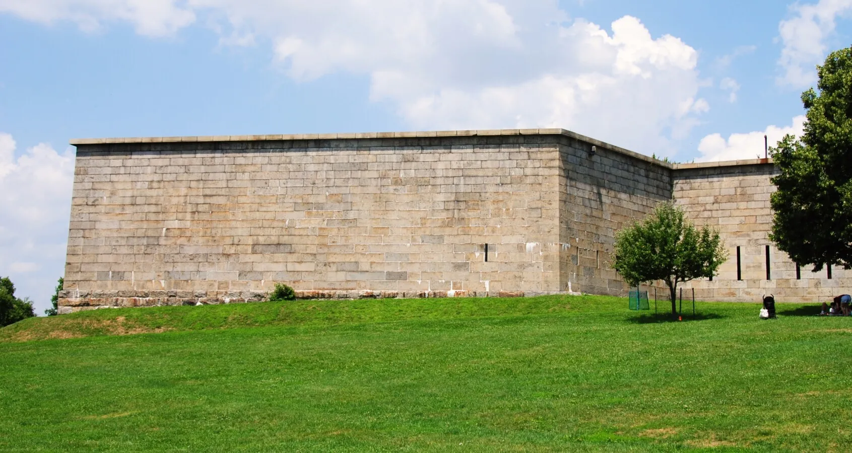 View from the south