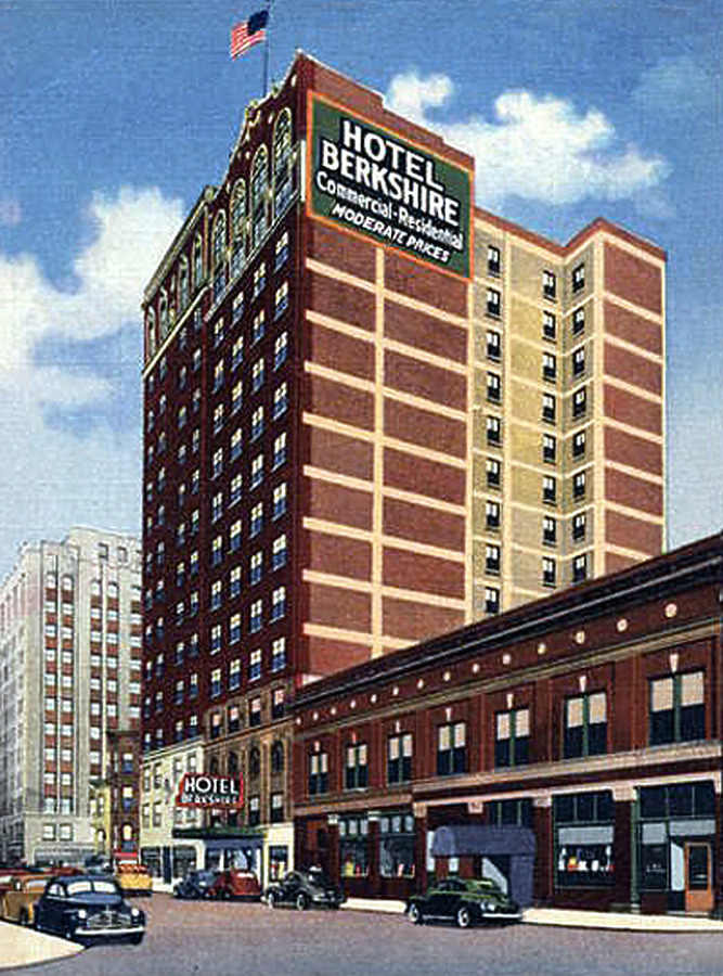 Vintage view from the northwest