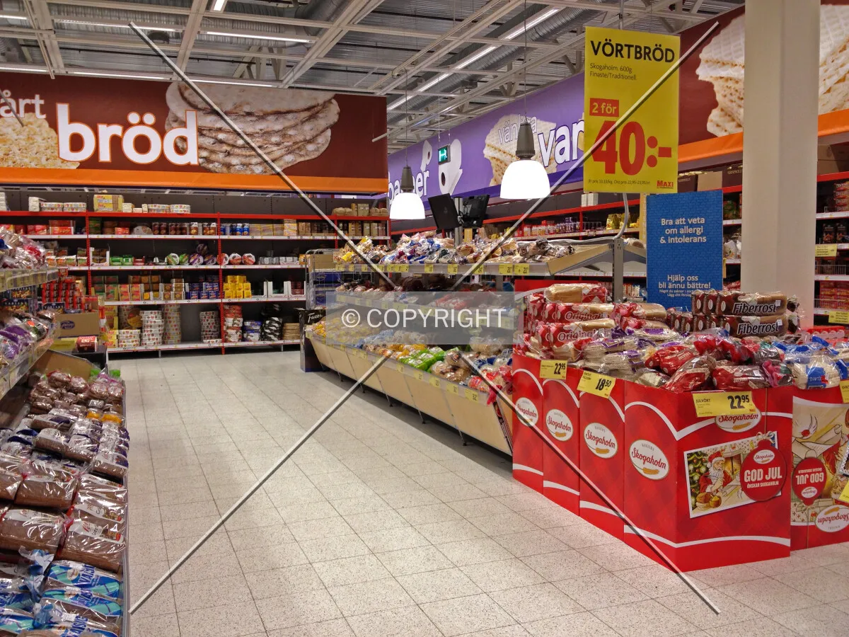 A Swedish supermarket