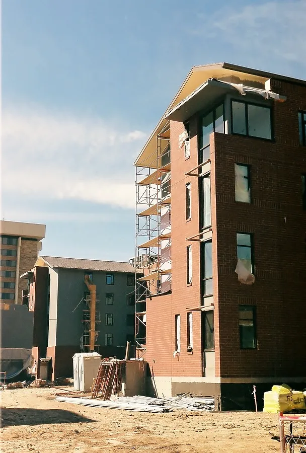 View from the east