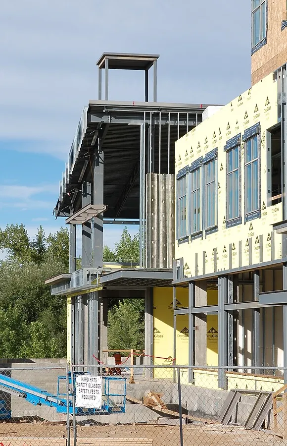 View to the northeast