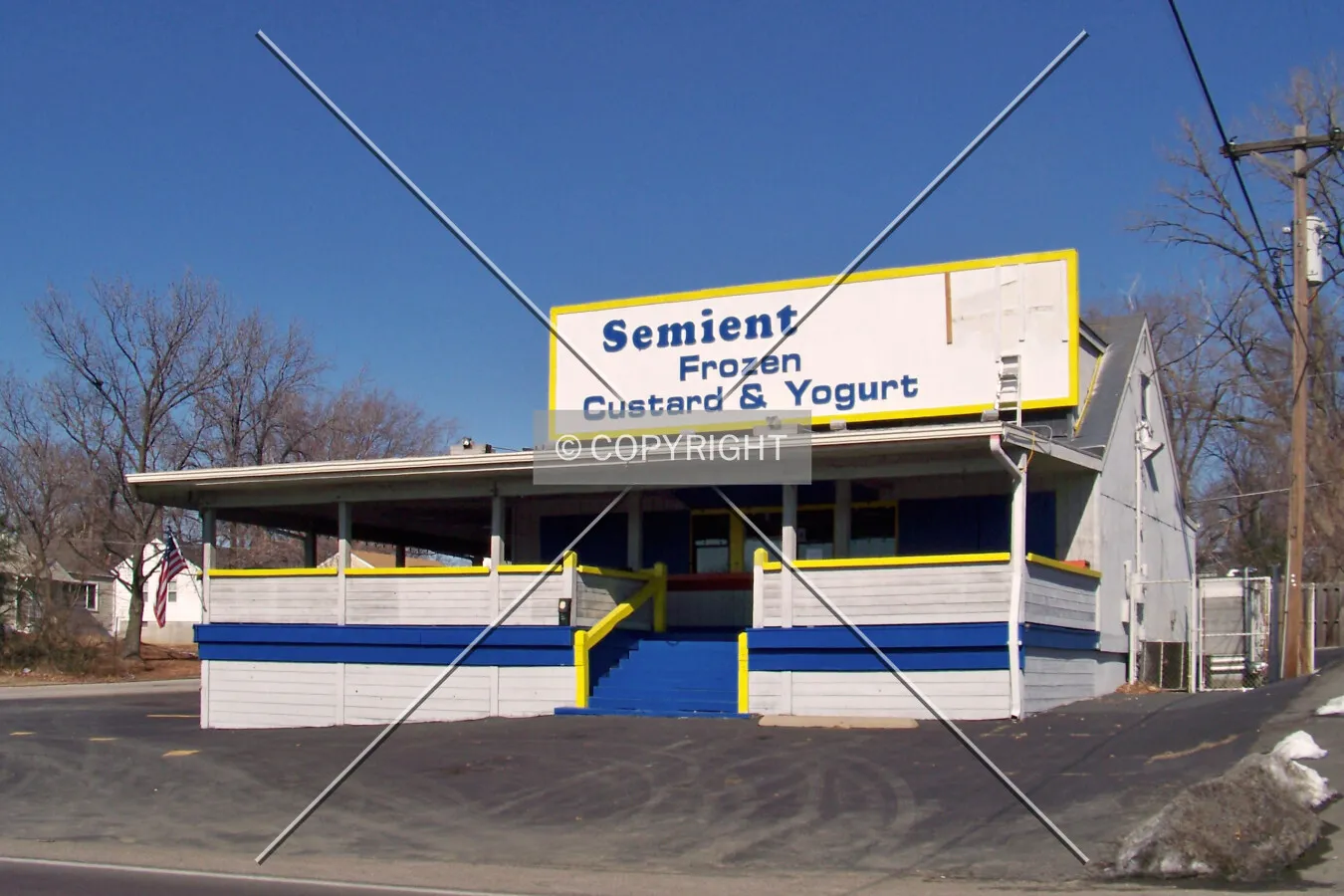 View from the southeast; February 4, 2009