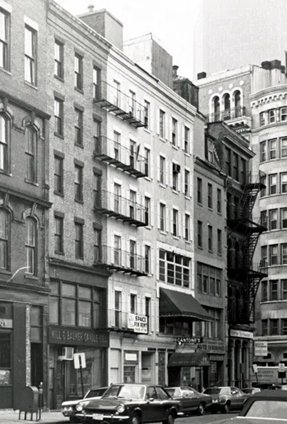 Vintage view from the northeast