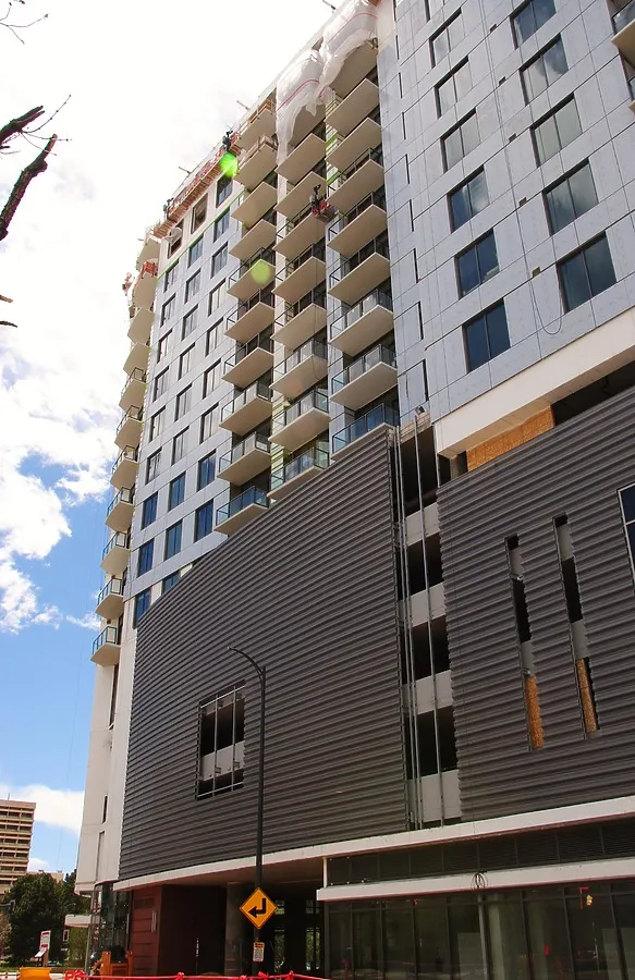 View from the northeast