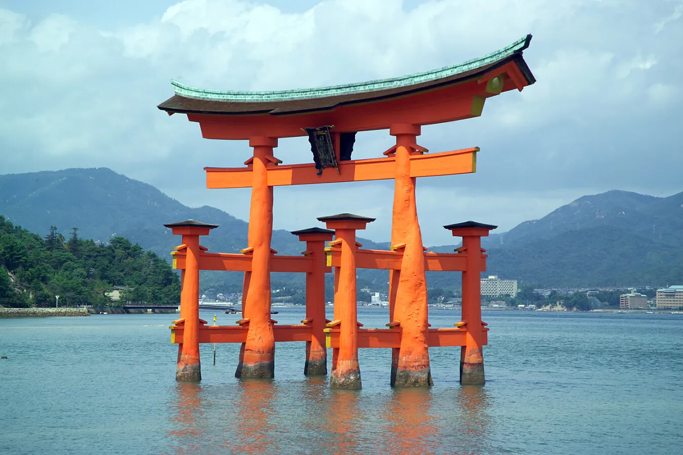 Itsukushima Shrine in Japan