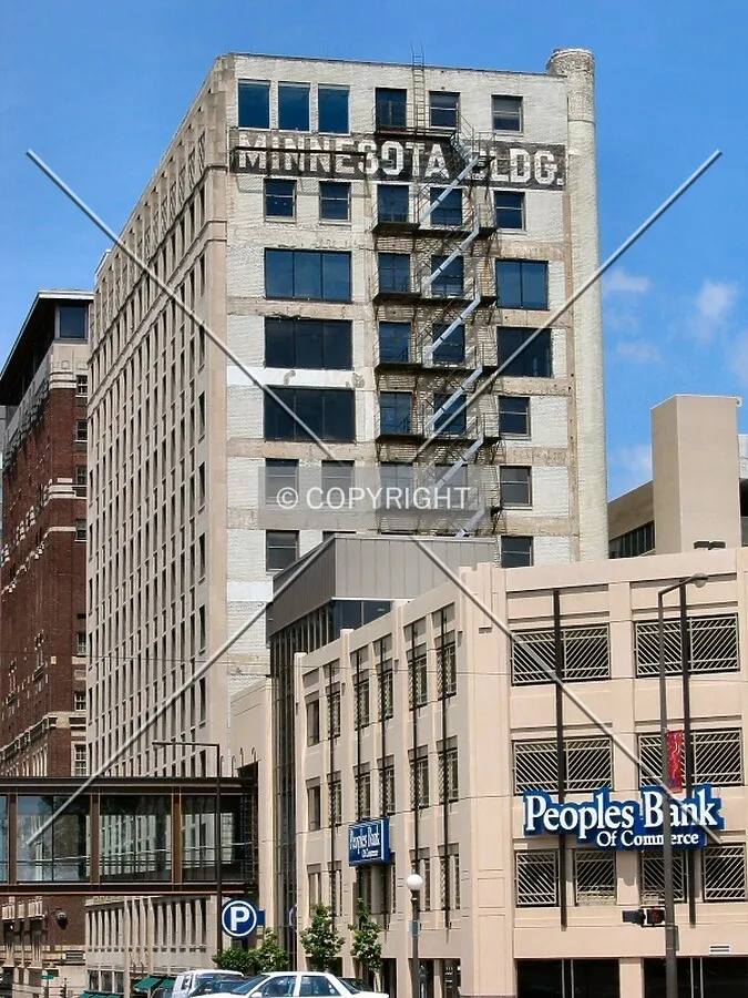 View to the north from Kellogg Boulevard