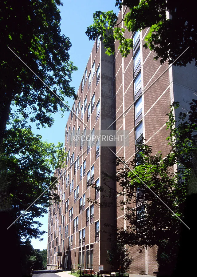 View from the northeast
