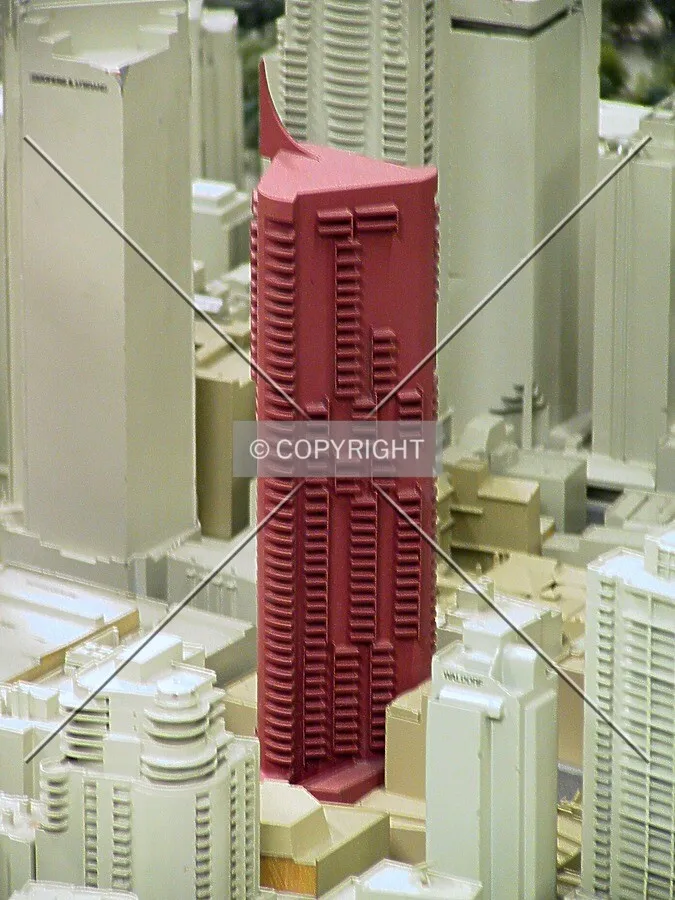 View of a model