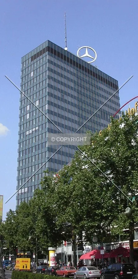View from Tauentzienstrasse