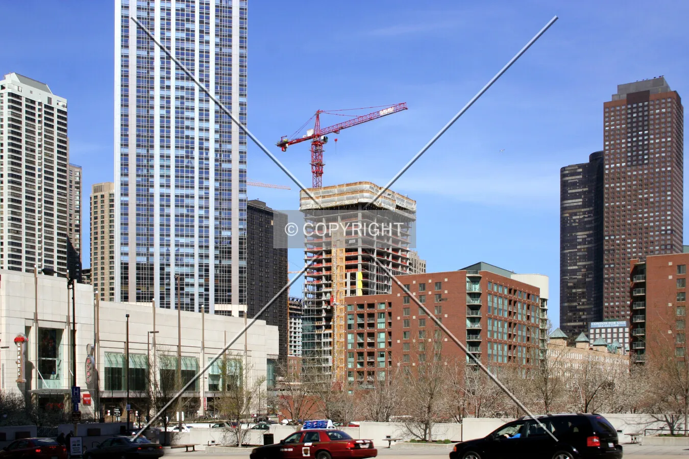 View from Columbus Drive and North Water Street