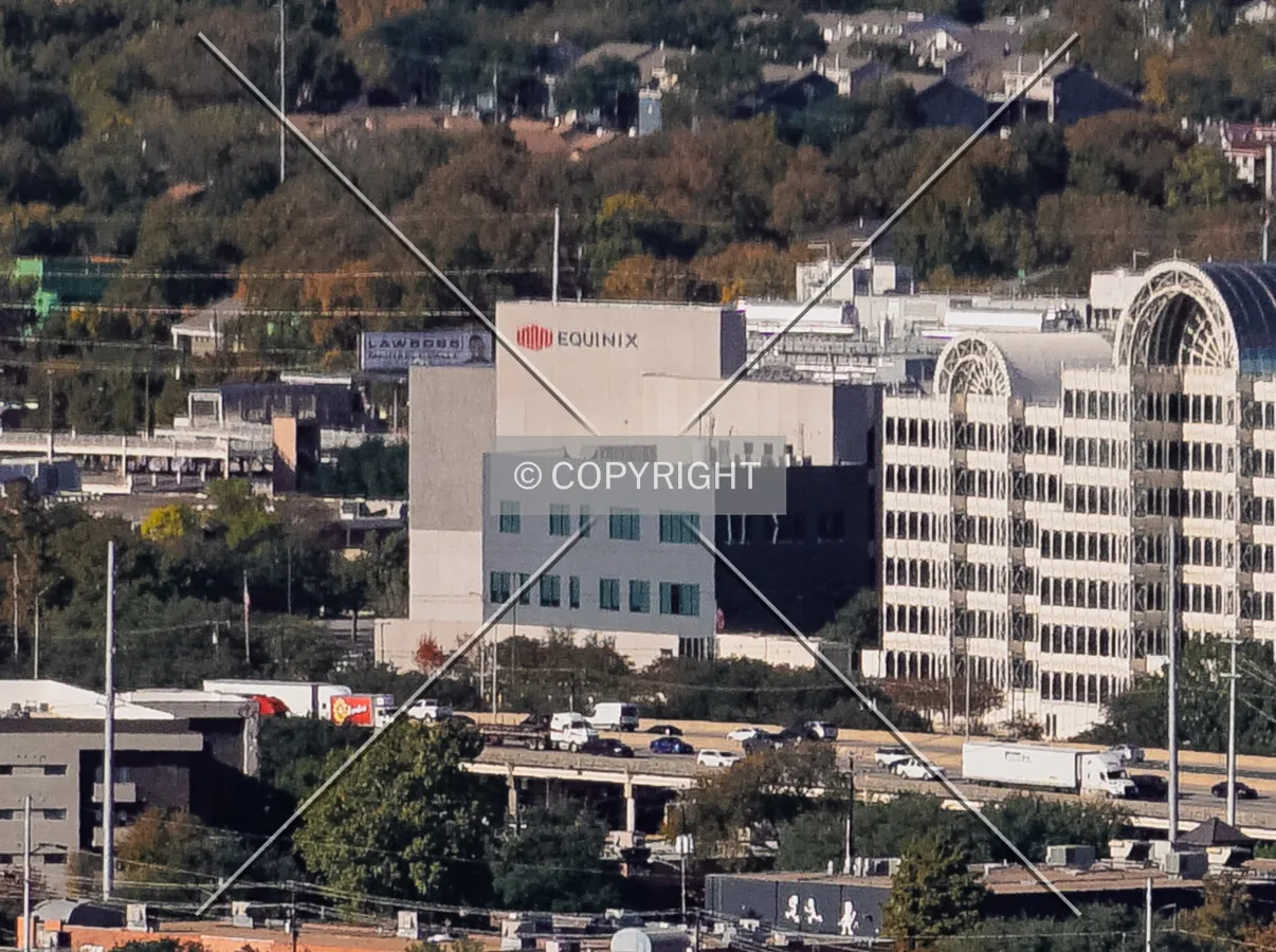 Distant view from the southeast; November 18, 2021