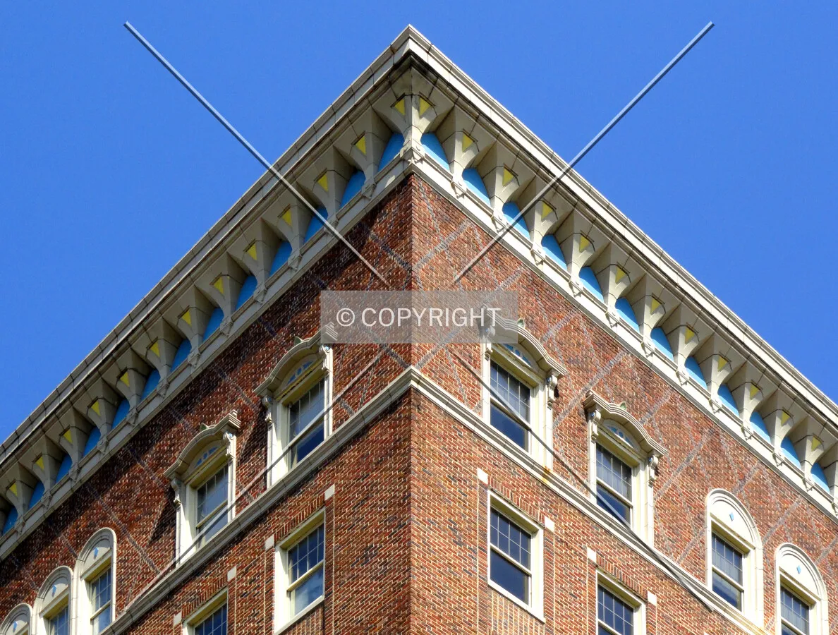 Western cornice detail
