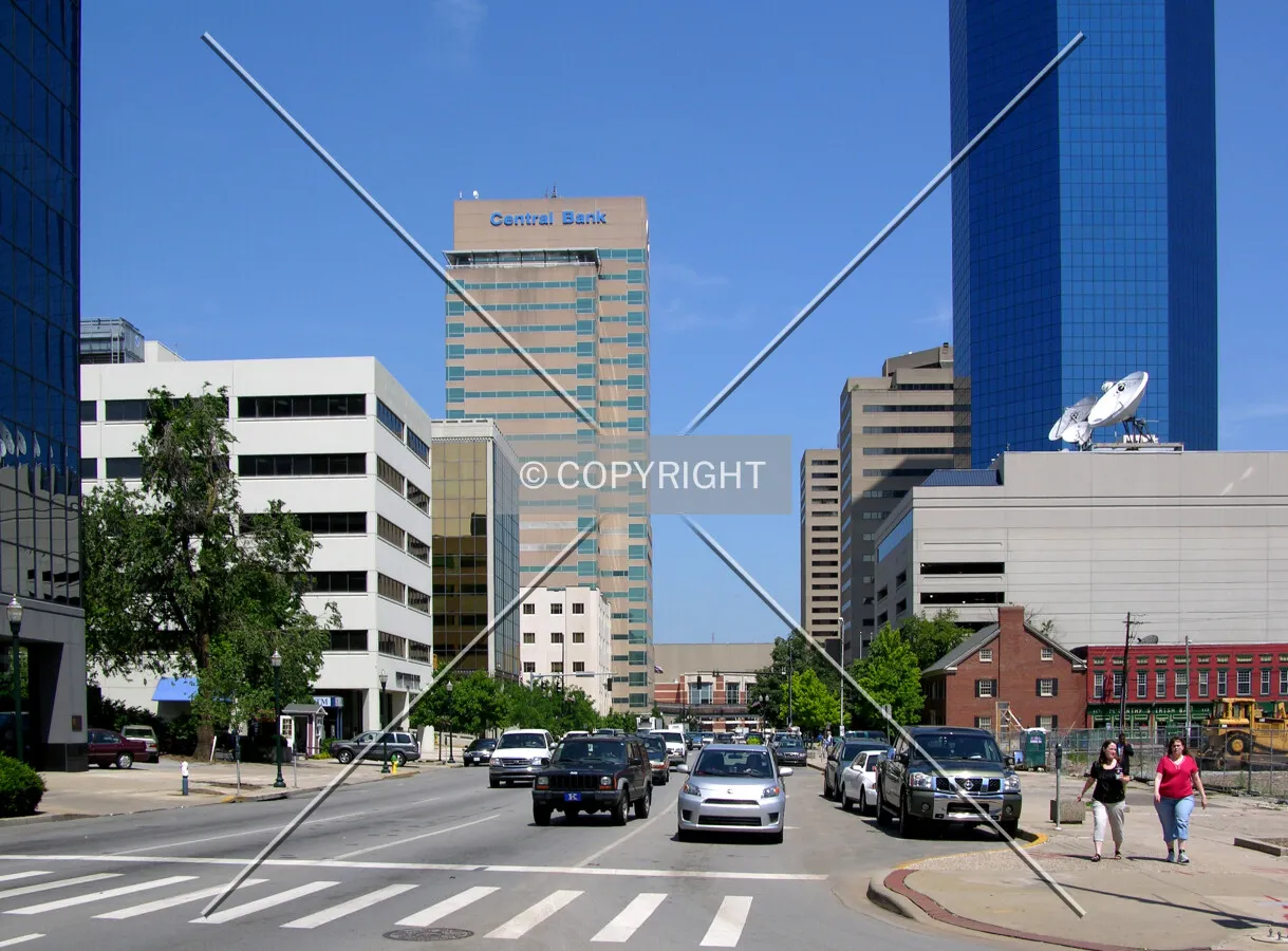 From South Limestone Street looking northwest