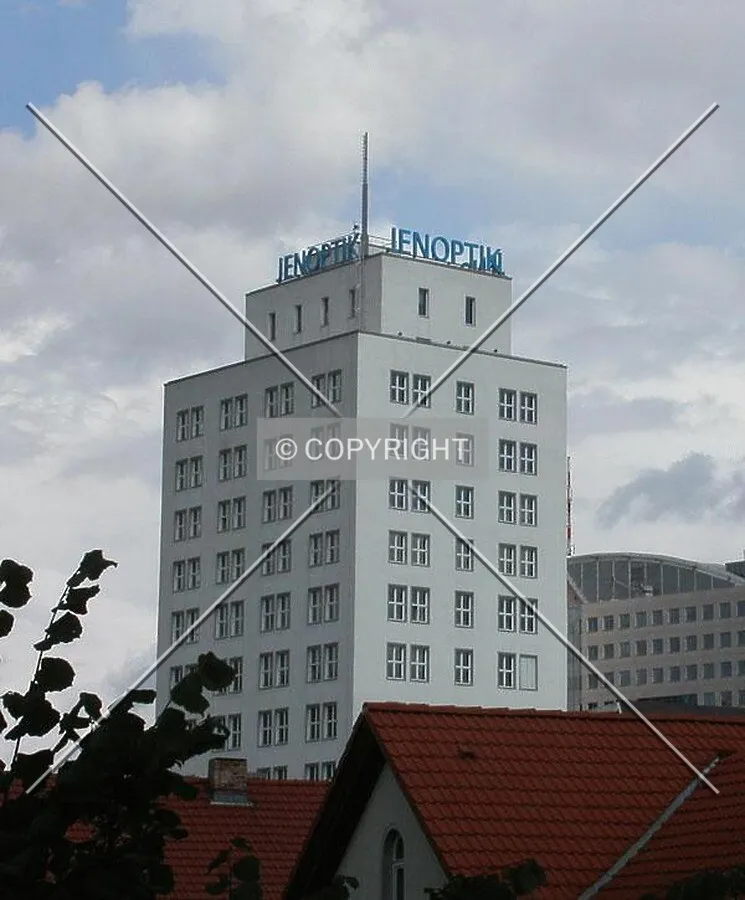 View of the tower over roof tops