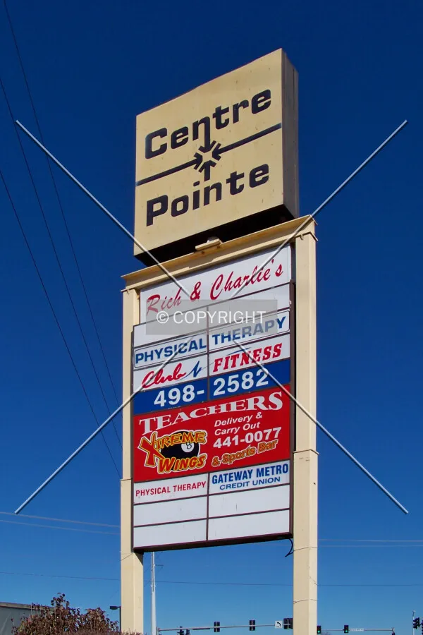 Sign from the southwest