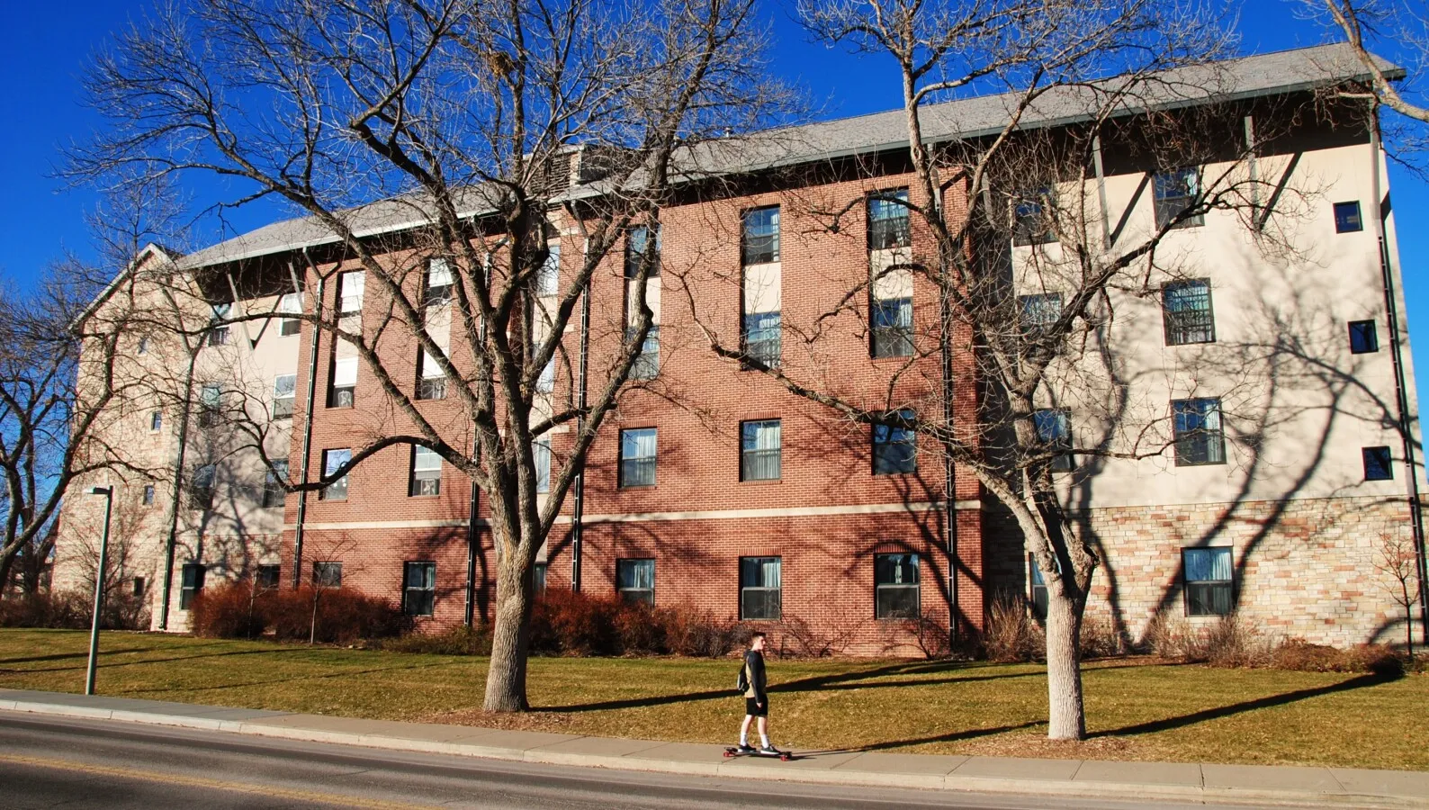 View from the south