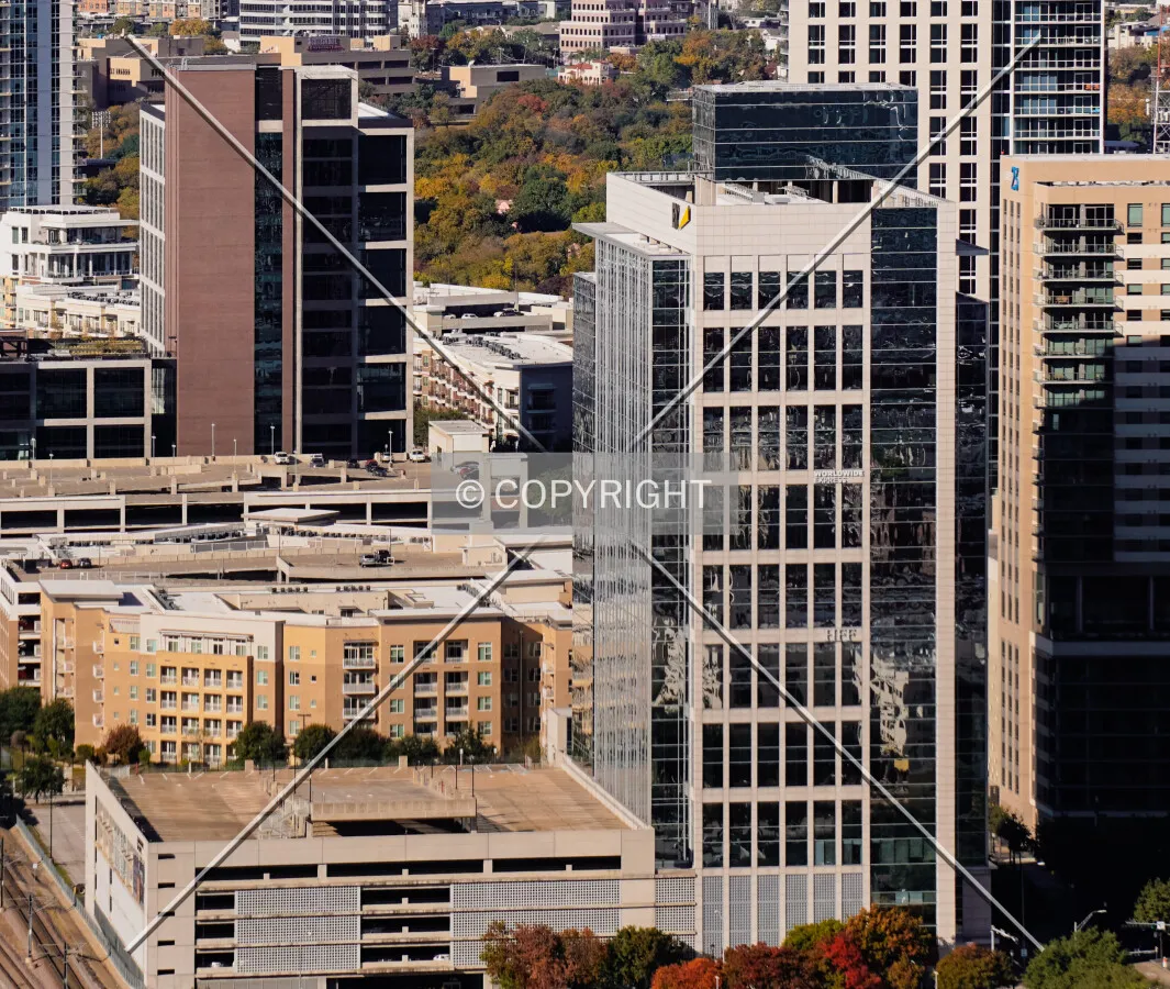 Distant view from the southeast; November 18, 2021