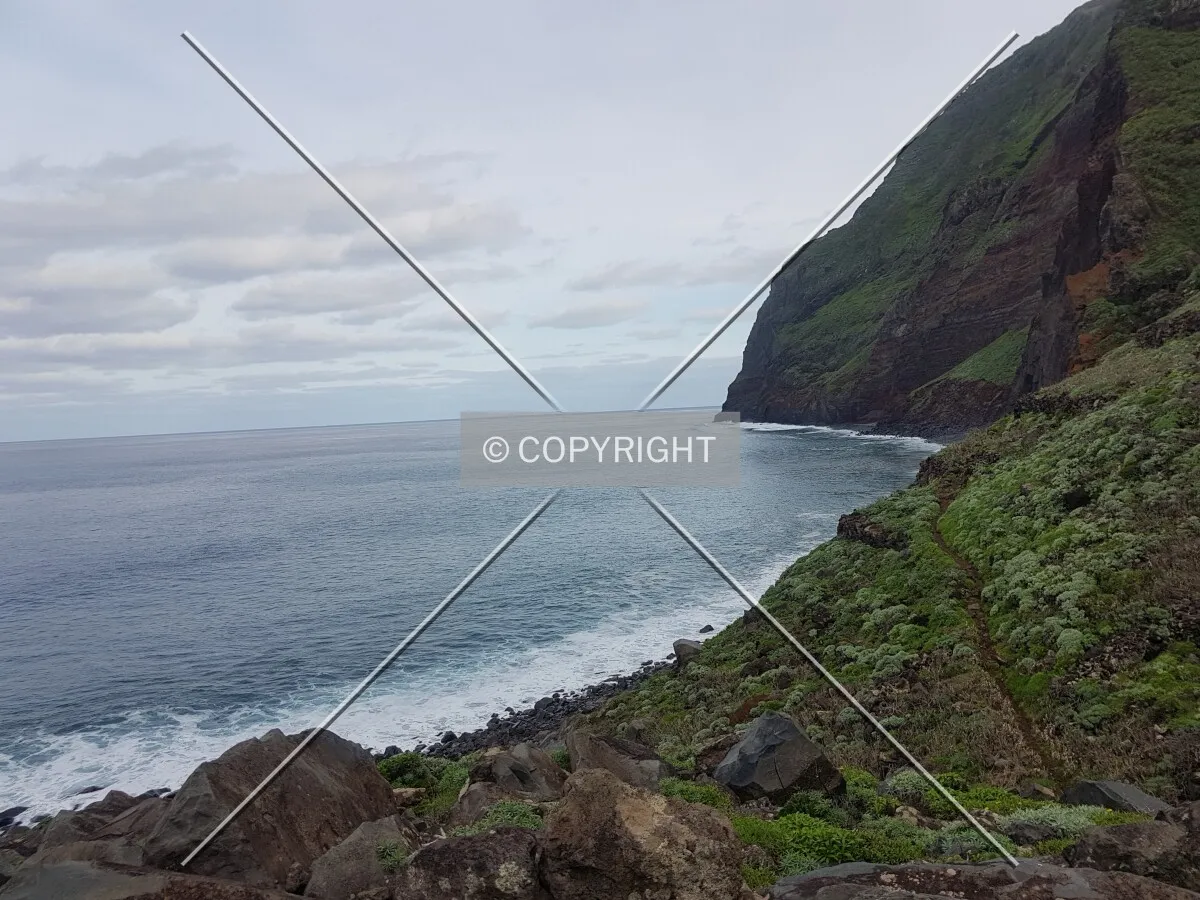 Mountains at the coast