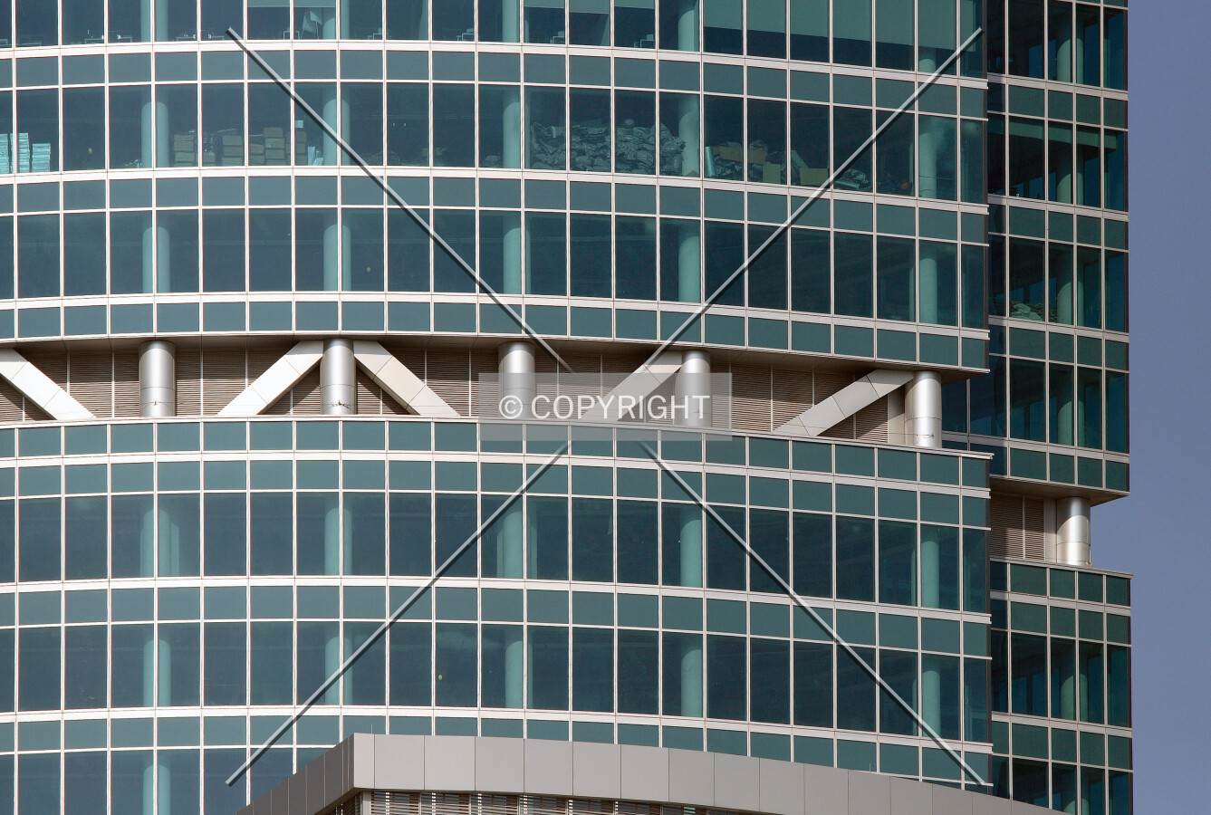 South facade detail