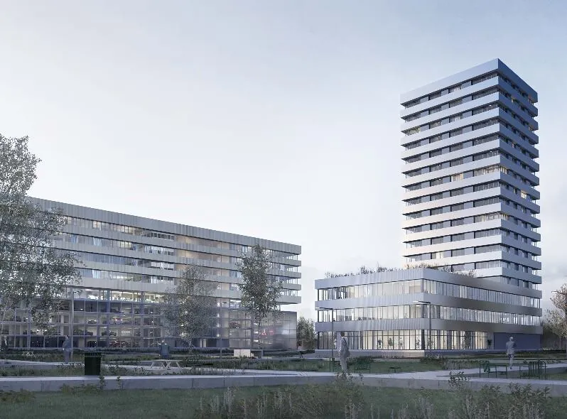 First rendering of the project.