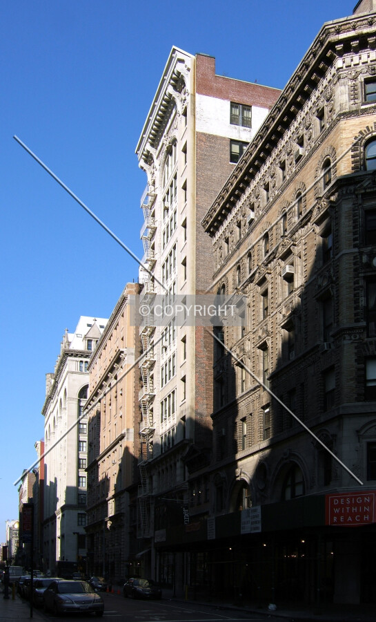 View from the southeast along 20th Street