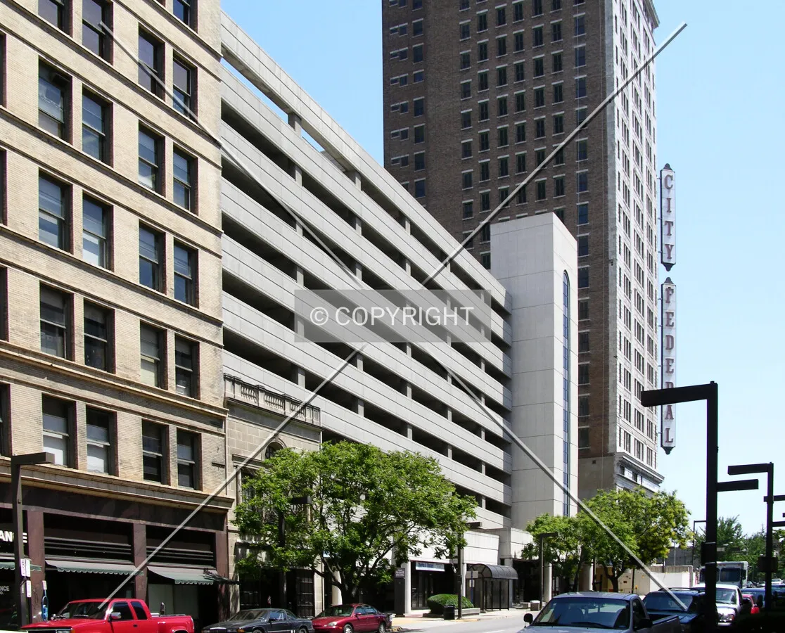 Looking northeast from 2nd Avenue North