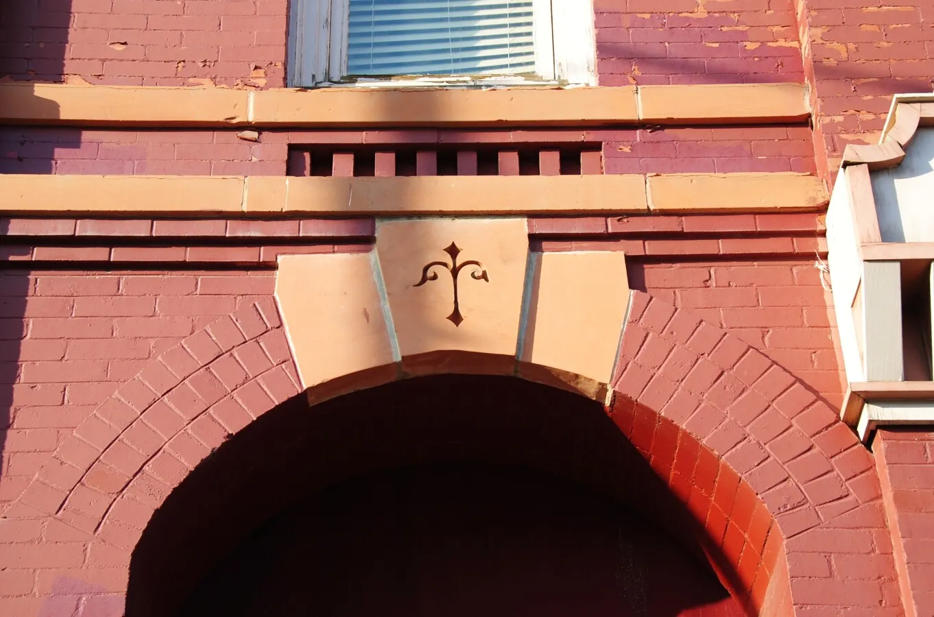 Above the main entrance