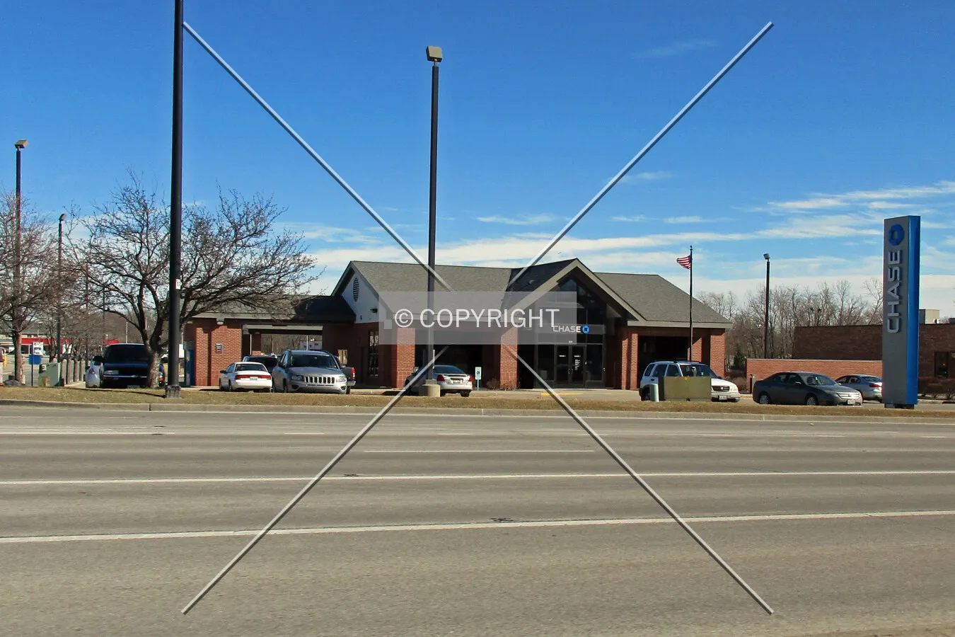 View from the northwest; February 19, 2016