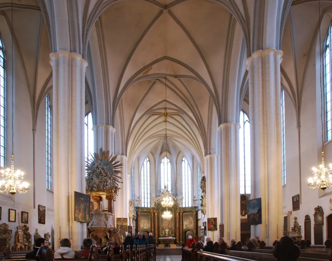 The main hallway