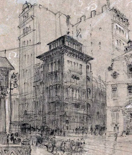 View from the southwest
