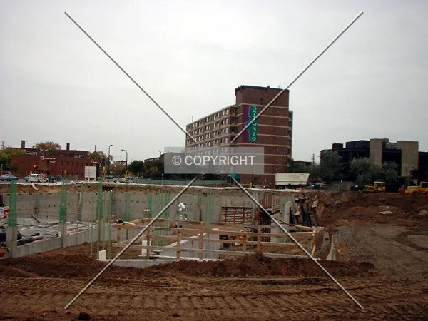 View to the south from 10th Street