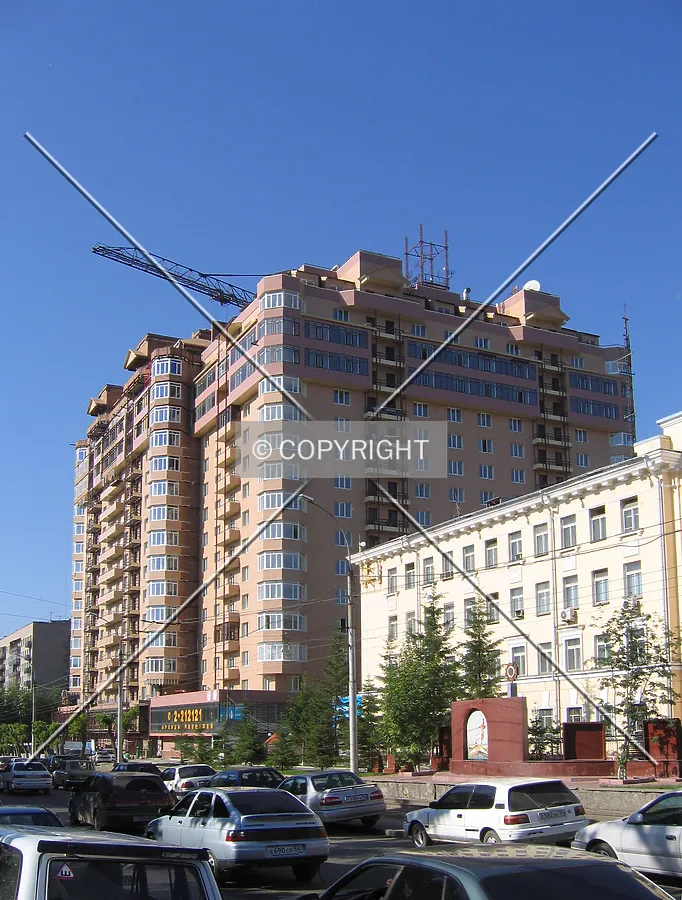 View from the north as seen from Frunze Street
