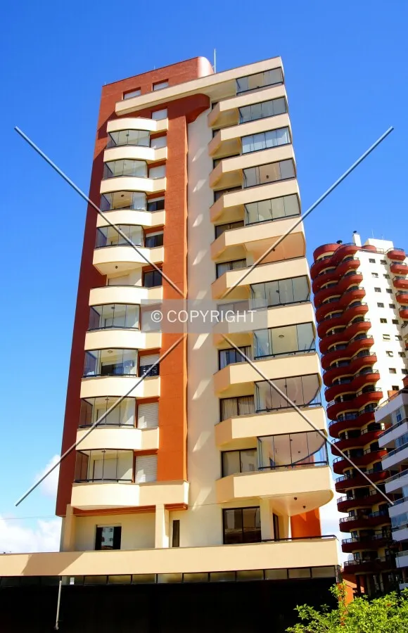 Looking up from across Joaquim Nabuco Avenue