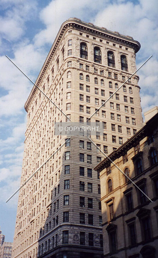 View from the south along Fifth Avenue