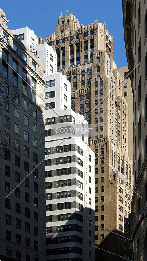 View from the south on Broadway