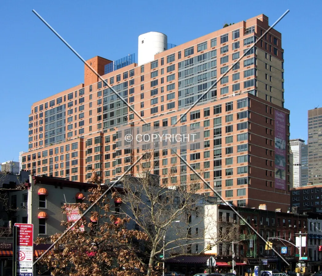 View from the southeast