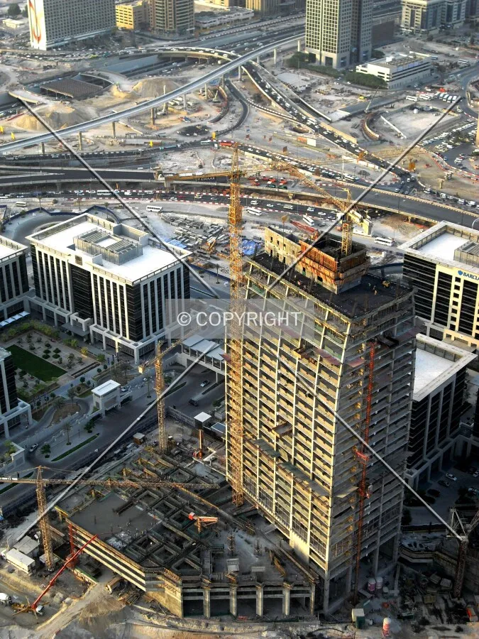 View from Burj Dubai
